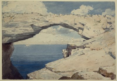 Glass Windows, Bahamas, c.1885 by Winslow Homer